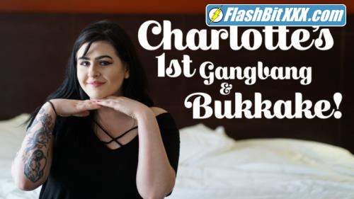 Charlotte Blue - Charlotte Blue's 1st Gangbang & Bukkake [FullHD 1080p]
