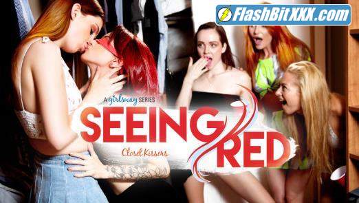 Maya Kendrick, Lacy Lennon, Lola Fae - Seeing Red: Closet Kissers [FullHD 1080p]