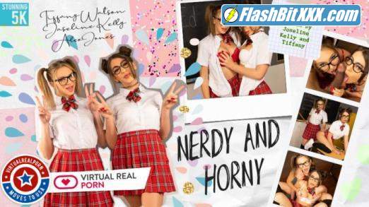 Joseline Kelly, Tiffany Watson - Nerdy and horny [FullHD 1080p]
