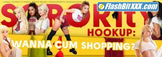 Kenzie Reeves, Morgan Rain, Scarlit Scandal, Vanna Bardot - Sorority Hookup: Wanna Cum Shopping? [UltraHD 2K 1440p]