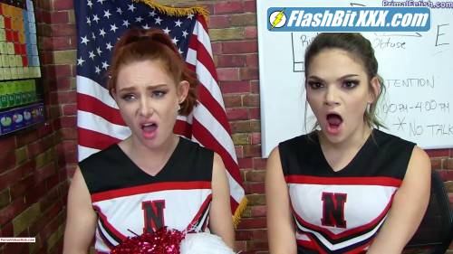 Athena Farris, Lacey Lennon - Yearbook Photos for the Cheer Captains [FullHD 1080p]