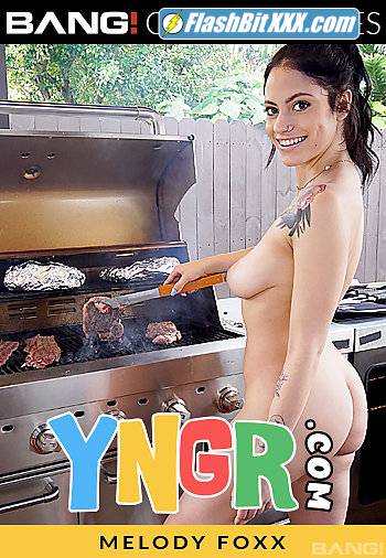 Yngr: Melody Foxx - Melody Foxx Gets Her Pussy Stuffed With Meat At A Bbq [SD 540p]