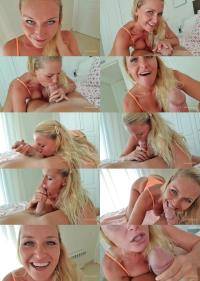 Kathia Nobili - HOME made BLOWJOB video just for you my LOVE [FullHD 1080p] 