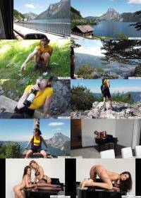 Marcello Bravo, Cherry Kiss, Little Caprice - Pornlifestyle - Anal Shooting, Hiking in Austria [FullHD 1080p] 