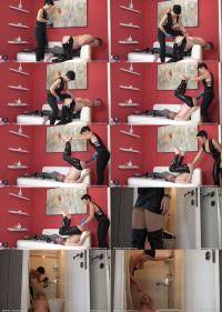 Mistress Alexandra - Strapon farting and piss drinking [FullHD 1080p]