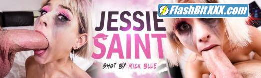 Jessie Saint - Jessie Saint Takes On 2 Cocks! [FullHD 1080p]