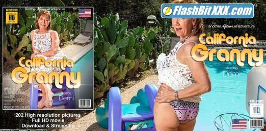 Demi (61) - Californian Granny Demi loves getting hot in the sun [FullHD 1080p]