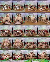 Adria Rae, Chanel Preston, Gina Valentina, Zoey Monroe - Santa's Wankzshop [UltraHD 4K 3456p]