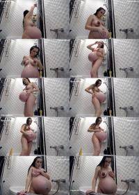 Linda_0nline - Custom Video 9 - Pregnant Nude In The Bathtub [FullHD 1080p]