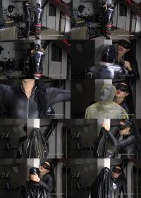 Mistress Gaia - Smothered In Clingfilm & Latex [HD 720p]