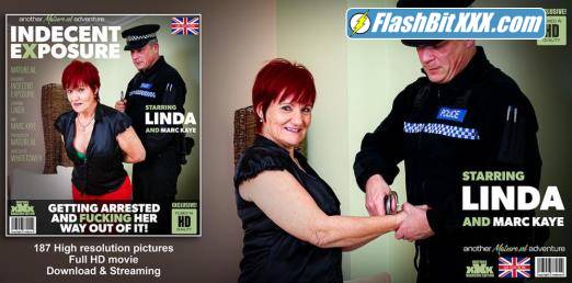 Linda (EU) (63) - Mature Linda getting arrested for indecent exposure [HD 1064p]