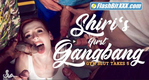 Shiri Allwood - Shiri's First Gangbang: Gym Slut Takes 5 [FullHD 1080p]