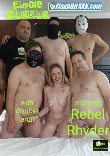 Rebel Rhyder - Gangbang with Double Anal [FullHD 1080p]