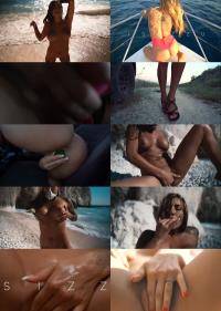 Michaela Isizzu - Luxury Naughty Isizzu Compilation Masturbation On Public In Nature, Beach [SD 480p] 