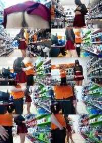 Exhibitionist Wife Expose Tits And Pussy In Public Store, Best Part For Now [FullHD 1080p] 