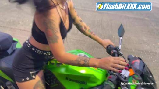 I Learn To Drive A Motorcycle While My Teacher Controls My Lush Until I Cum [FullHD 1080p]