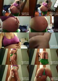 Jeri Lynn - 39 Weeks Pregnant Showing Off Body [FullHD 1080p]