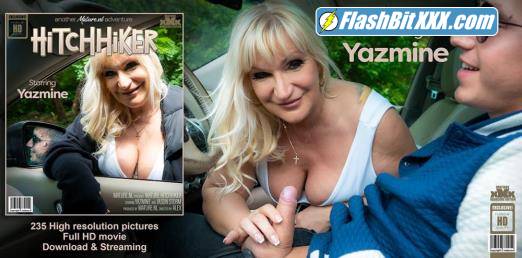 Jason Storm (29), Yazmine (53) - Big breasted Cougar Yazmine is hitching a ride from horny Toyboy Jason Storm [FullHD 1080p]