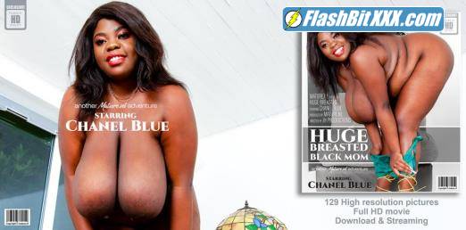 Blue Black Tits - Chanel Blue - Beautiful black mom has, with her huge tits and big ass, a  body for fun FullHD 1080p Â» FlashbitXXX - Download Flashbit Porn Video