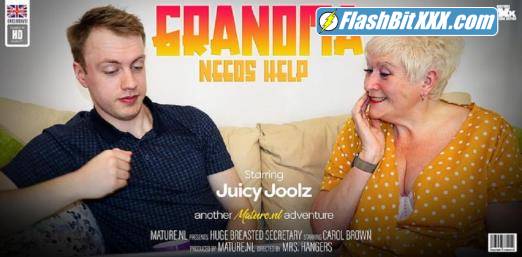 Chris Cobalt (26), Juicy Joolz (59) - Granny wants a hard young cock [FullHD 1080p]