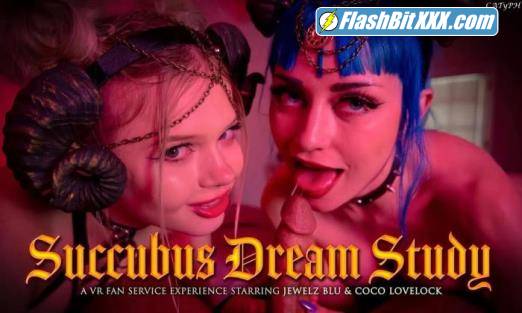 Jewelz Blu, Coco Lovelock - Succubus Dream Study [UltraHD 4K 2700p]