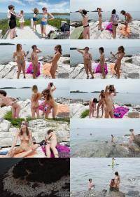 Adriana, Miss Pussycat, Rebeka Ruby, Sammy - 4girl Naked Sunbathing And Swimming On Island Vacation With Sammy Adriana Miss Pussycat Rebeka Ruby [FullHD 1080p] 