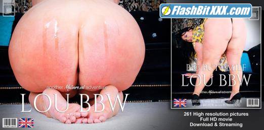 Lou BBW (EU) (35) - Curvy Big butt Milf Lou BBW with her big breasts is going solo [FullHD 1080p]