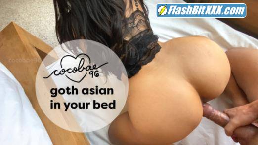 CocoBae96 - Slutty Asian Girl in Black Lace [FullHD 1080p]