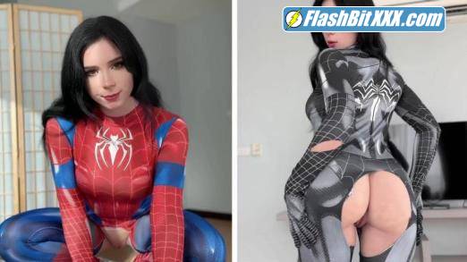 Sweetie Fox - Passionate Spider Woman vs Anal Fuck Lover Black Spider-Girl! [FullHD 1080p] 