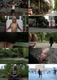 Blanche - Euro Beauty gets Tied to a Park Bench and Fucked Where Everyone Can See [HD 720p]