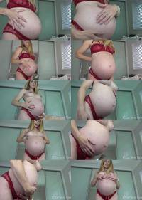 Sammie Cee - Showing Off My Big Pregnant Belly [FullHD 1080p]