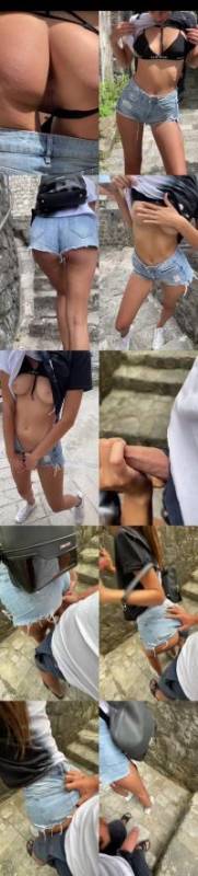 Teen Almost Caught Fucking In Tourist Hotspot - Risky Public Sex [FullHD 1080p] 