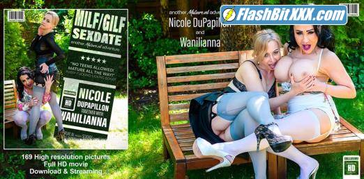 Nicole DuPapillon (EU) (61), Wanilianna (48) - Huge old pussy lips Nicole DuPapillon has lesbian sex with MILF Wanilianna [FullHD 1080p]