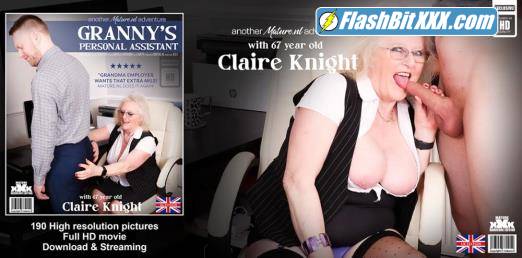 Chris Cobalt (28), Claire Knight (EU) (67) - 67 year old granny employer Claire Knight fucking her way younger personal assistant [FullHD 1080p]