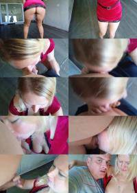 sexyLubov - Construction site oral with blonde [FullHD 1080p] 