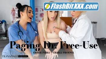 Charli Phoenix, Ember Fiera - Paging Dr. Free-Use [SD 576p]