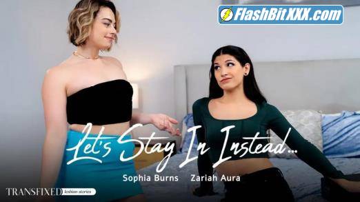 Sophia Burns, Zariah Aura - Let's Stay In Instead.. - Ricky Greenwood, Adulttime [FullHD 1080p]