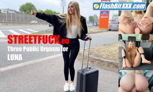 Luna Bbunny - Three Public Orgasm for Luna BBunny [FullHD 1080p]